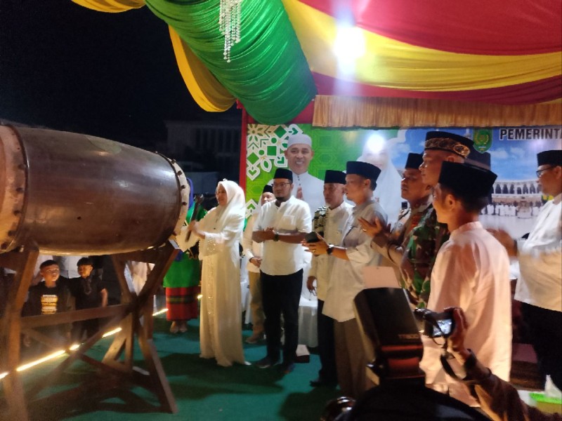 Ketua DPRD Inhil Iwan Taruna Hadiri Malam Pawai Takbir Idul Adha 1447 H di Tembilahan
