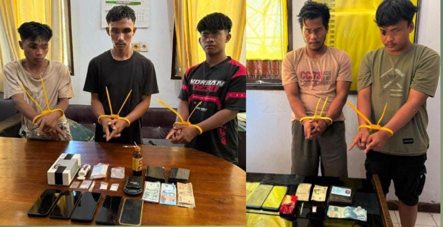 Belum Genap Sebulan Menjabat, Kanit Reskrim Polsek Batang Cenaku Ungkap 2 Kasus Narkoba