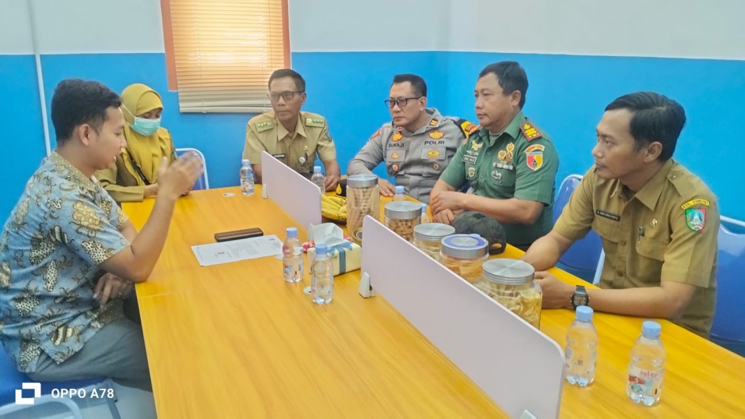 Peltu Abdul Majid Bersama Forkopimcam Gelar Musyawarah