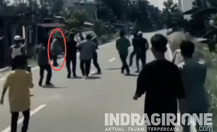 Pria ODGJ Ngamuk di Keritang, Hampir Tebas Warga Pulang dari Masjid