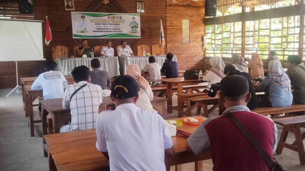 TMMD Ke-128 Kodim 0820 Gandeng Dinas PMD Bentuk Forum BUMDes Kecamatan Maron