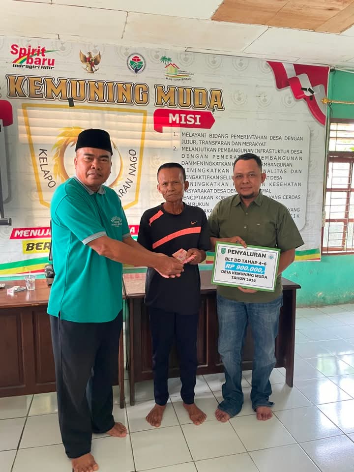 Penyaluran BLT DD Tahap 4-6 Tahun 2026 di Desa Kemuning Muda Berjalan Lancar