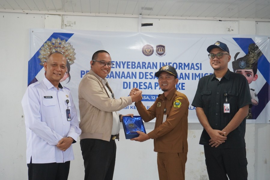 Kantor Imigrasi Karimun, Gelar Sosialisasi TPPO Ke Masyarakat Desa Pangke.