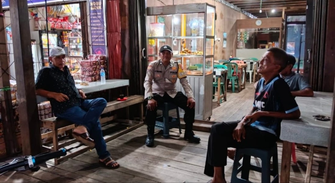 Bhabinkamtibmas Desa Bakau Aceh Koordinasi Pendataan Lahan Jagung Dukung Swasembada Ketahanan Pangan