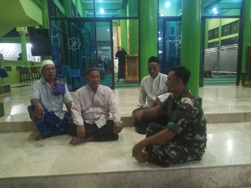 Satgas Bersama Warga Bahas Dampak Pembangunan Pasca TMMD Ke 128