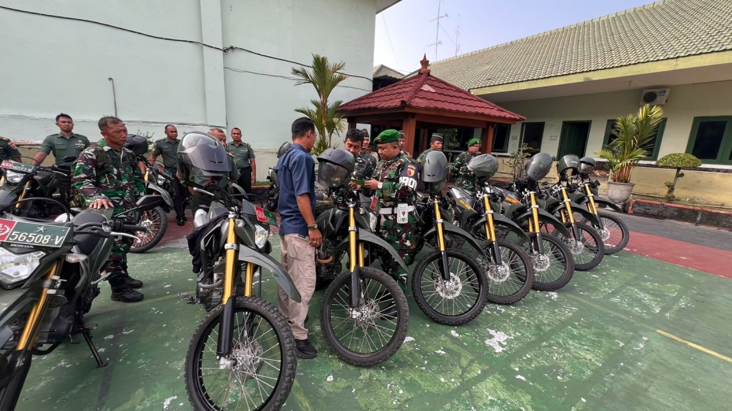 Kodim 0814/Jombang Gelar Sidak Administrasi dan Kelengkapan Kendaraan Operasional