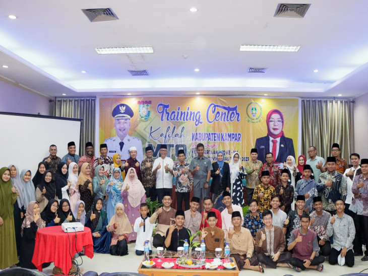 Jelang MTQ Ke 41 Provinsi Riau tahun 2023 di Inhu, Kafilah Kabupaten Kampar Laksanakan Training Center
