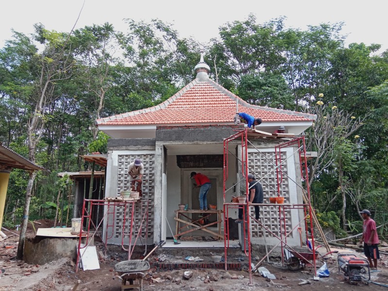 Pembangunan Musholla Program TMMD Kelar, Masyarakat Memiliki Tempat Ibadah Yang Layak