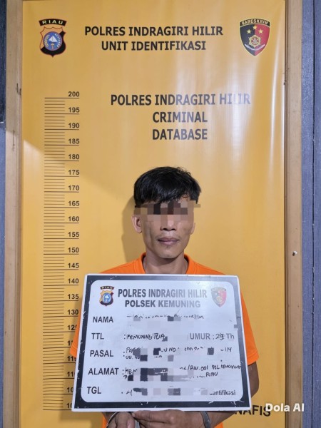 Satresnarkoba Polres Inhil Ungkap Kasus Bandar Sabu 2,13 Gram di Keritang