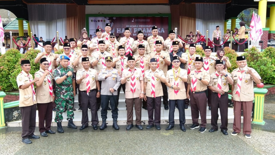 Hari Pramuka ke-64, Bupati Herman Tekankan Peran Pramuka Bangun Ketahanan Bangsa