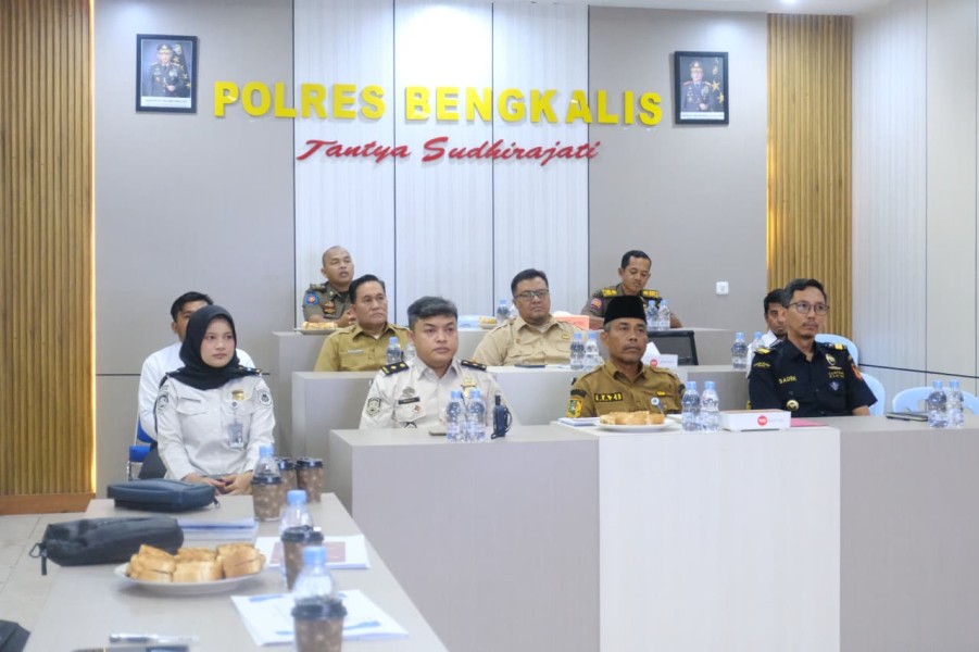 Polres Bengkalis Sosialisasikan KUHAP kepada PPNS