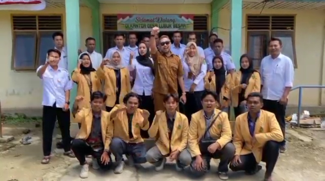 Perpisahan Mahasiswa Kukerta Unisi di Desa Lubuk Besar