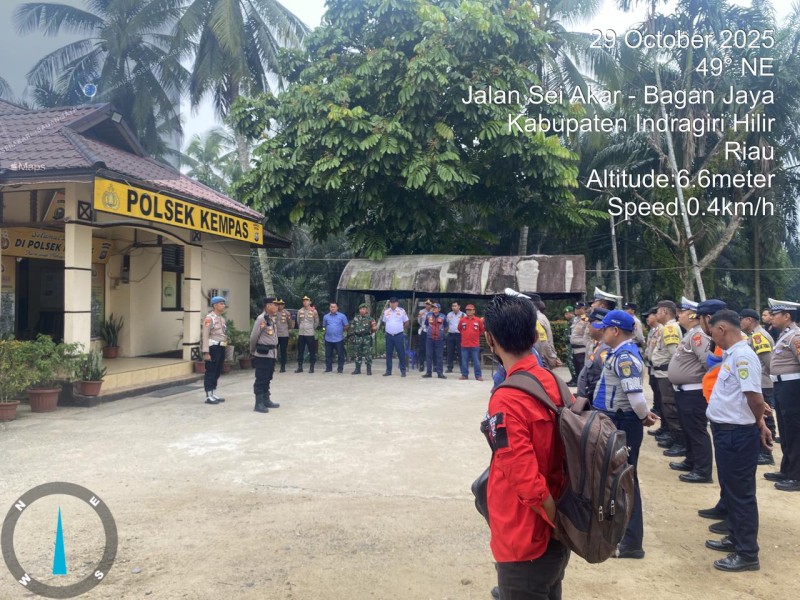 Polres Indragiri Hilir Gelar Apel Persiapan Pengamanan Mtq Ke-55 Tahun 2025