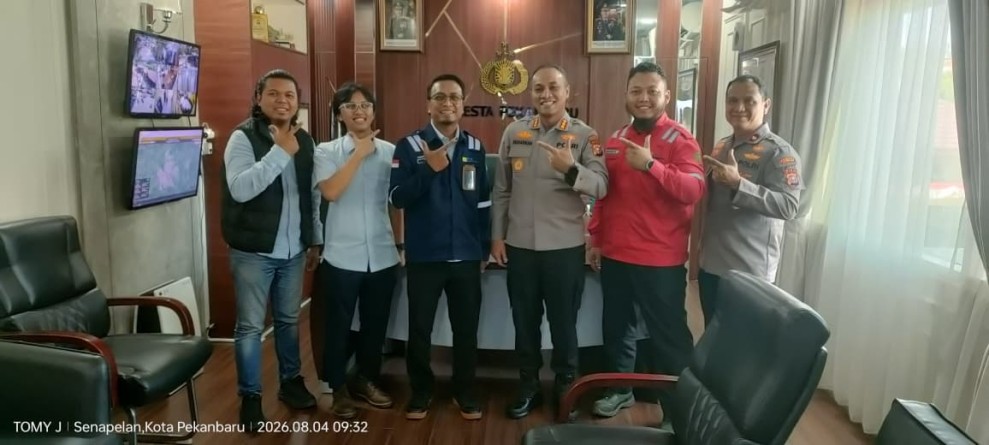 Kemerdekaan RI,PLN Nusantara Power UP Tenayan Perkuat Sinergi Bersama Polresta Pekanbaru