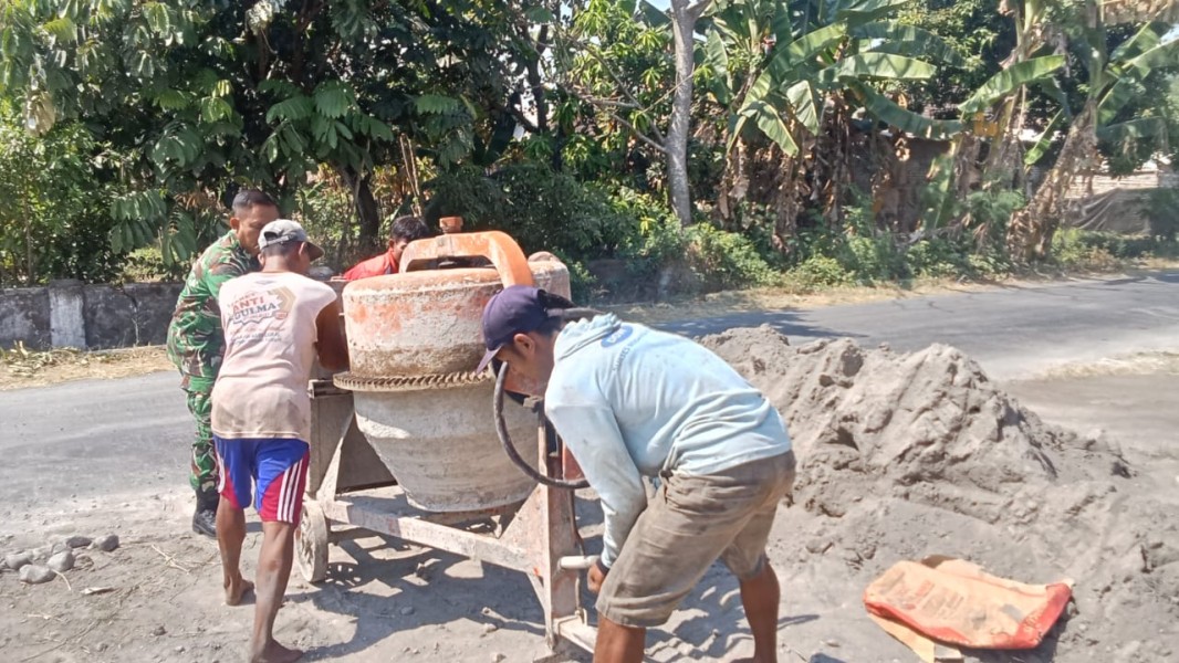 Desa Karanglo Jadi Sasaran Lokasi Komsos Babinsa
