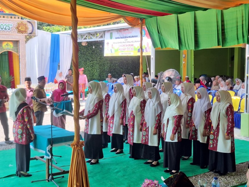 Pengukuhan Bunda PAUD Se-Kecamatan Kemuning: Wujud Komitmen Bersama Membangun Pendidikan Usia Dini yang Berkualitas