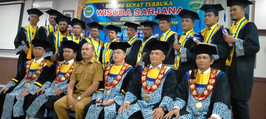 STMIK Indragiri Gelar Sidang Senat Terbuka Wisuda Sarjana Angkatan ke II