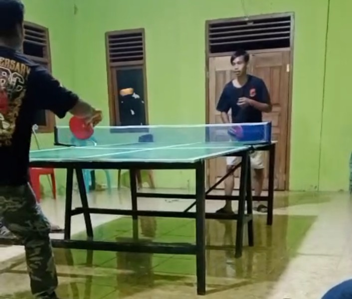 Meriahkan HUT RI ke-80, Pemerintah Desa Talang Jangkang Gelar Turnamen Tenis Meja