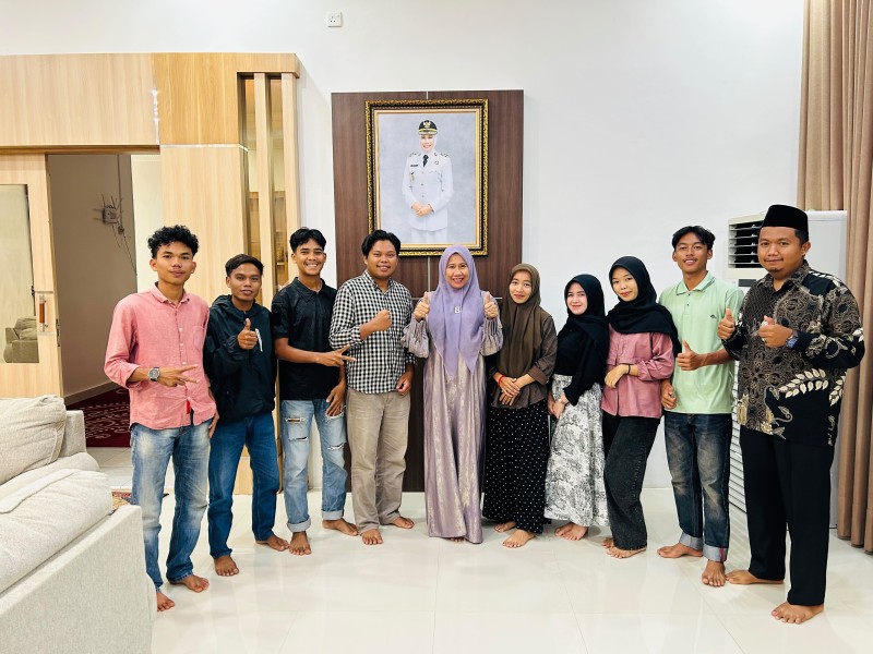IMAM Tembilahan Sampaikan Aspirasi Dukungan Pendidikan Bagi Anak Yatim Piatu kepada Wakil Bupati Indragiri Hilir