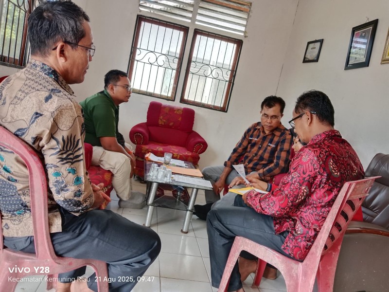 Pemdes Talang Jangkang Sambut Utusan Kementerian LHK Terkait Keadaan Sungai