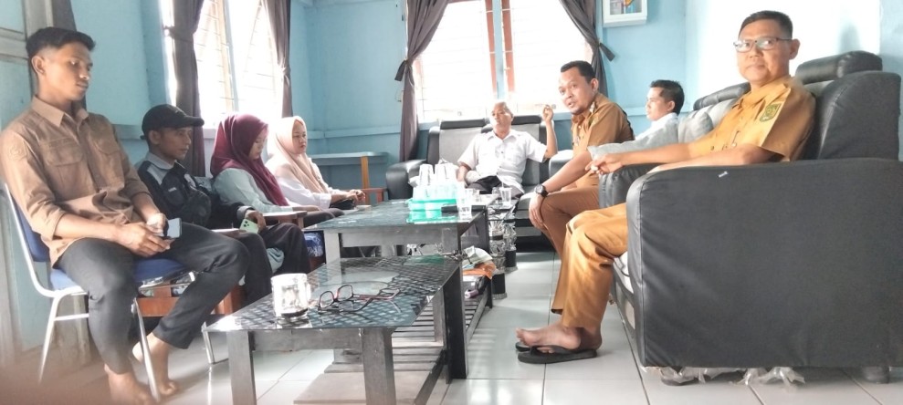 Pemdes dan BPD Kemuning Muda Kunjungan Kerja ke Desa Tetangga, Bahas Rencana Pembangunan Jembatan