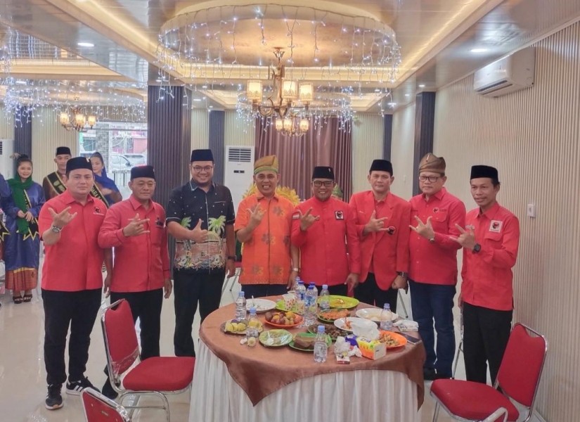 Andi Darma Taufik Gelorakan Semangat Persatuan Kader PDIP Inhil