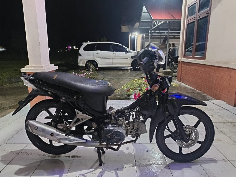 Sembunyi dari Pencarian Polres Inhil, Pelaku Curanmor Akhirnya Dibekuk