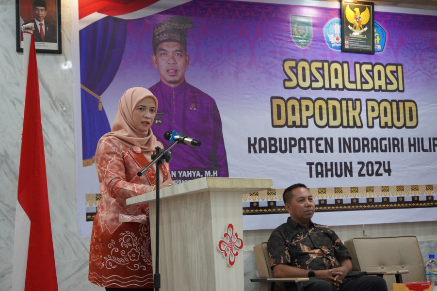 Bunda PAUD Inhil Ajak Tenaga Pendidik Tingkatkan Kualitas PAUD Melalui Sosialisasi Dapodik 2024