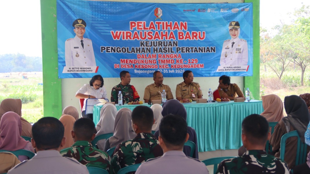 Dari Desa Menembus Pasar Digital: Langkah Nyata TMMD 129 Bojonegoro Bangun Ekonomi Warga Kesongo