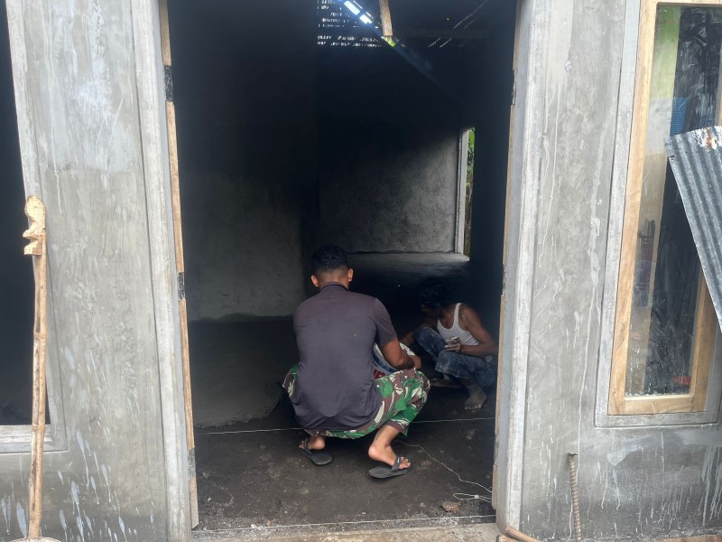 Di Usia Senja, Khosinah Akhirnya Miliki Rumah Layak Huni Berkat TMMD