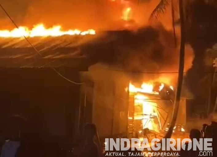 Sebanyak 20 Pintu Kosan di Pulau Burung Habis Terbakar