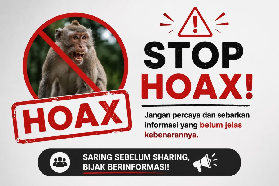 Hadapi Gangguan Monyet Liar, Pemkab Inhil Ajak Masyarakat Utamakan Keselamatan dan Jangan Mudah Percaya Hoaks