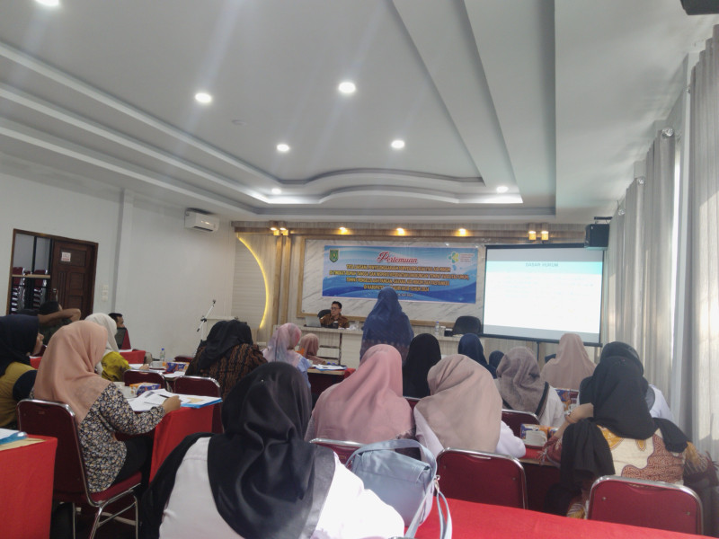 Dinkes Inhil Gelar Pertemuan Tata Laksana Penyelenggaraan SKAMRT dan IKL TFU, TPP, Sarana Air Minum dan Fasyankes  Tahun 2024