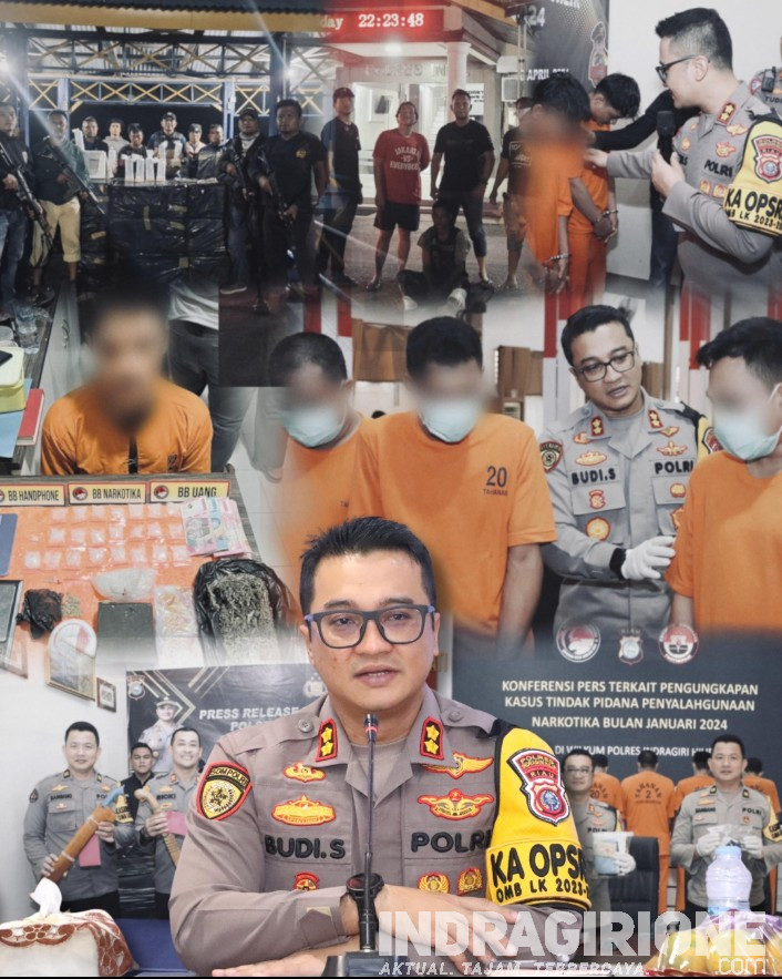 Pengungkapan Kasus Atensi Bukti Kerja Hebat, Polres Inhil Dapat Dukungan Seluruh Masyarakat