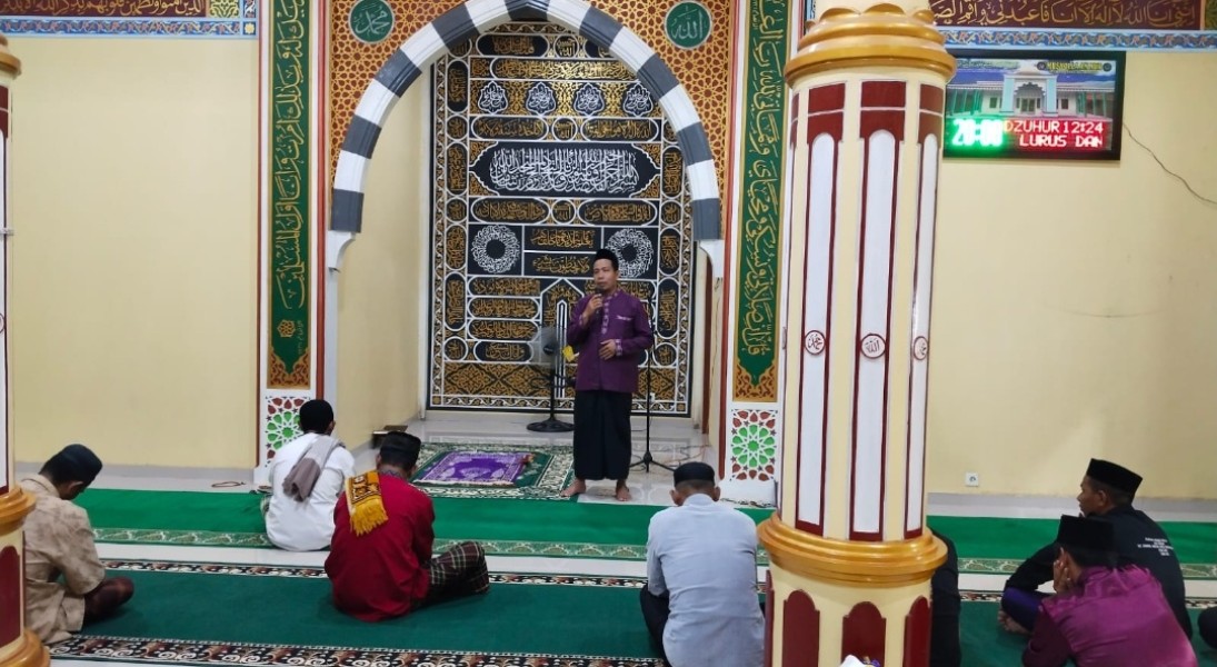 Pemdes Limau Manis Safari Ramadhan di Mushalla An Nur, Ini Imbauan Kades