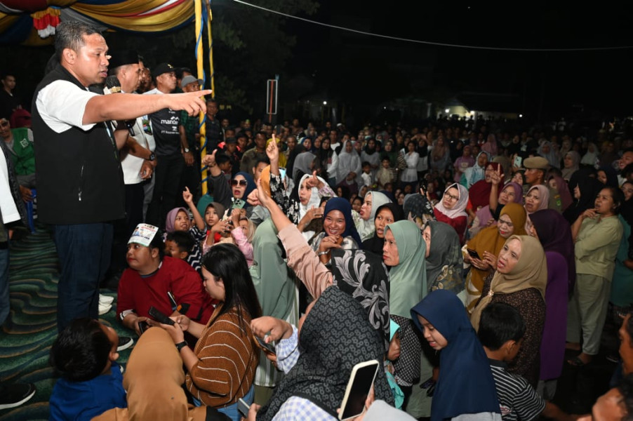 Bukan Tabligh Akbar, Puluhan Ribu Massa Tetap Serbu Kampanye Bermarwah di Pulau Kijang