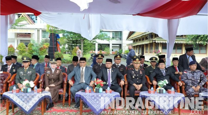 Ketua DPRD Inhil bersama Forkopimda Upacara Hari Bela Negara ke 78
