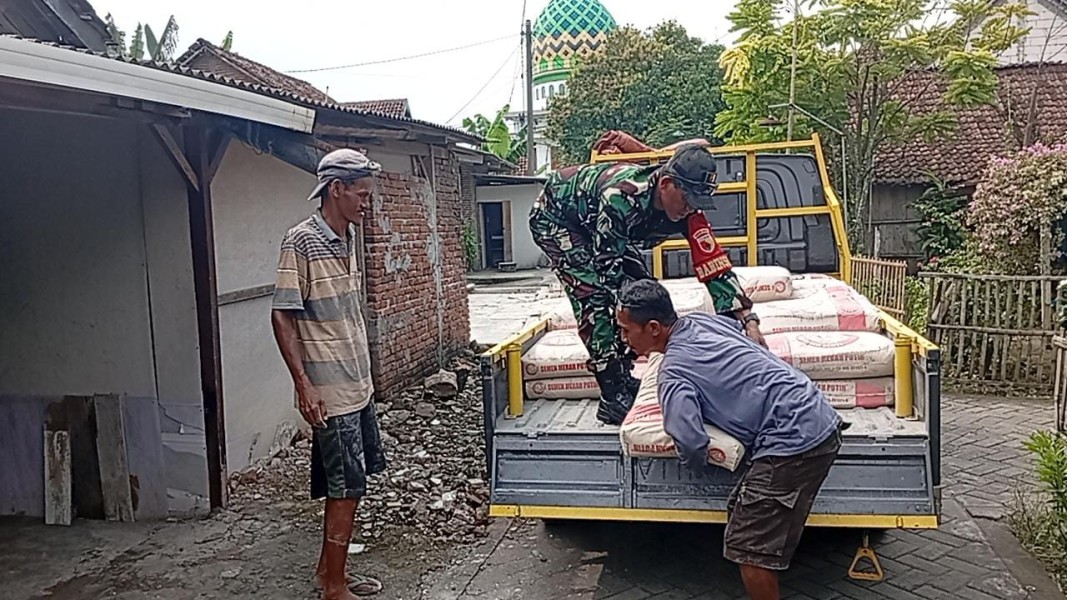 Serda Bunyamin Selesaikan Pembangunan Rumah Warga