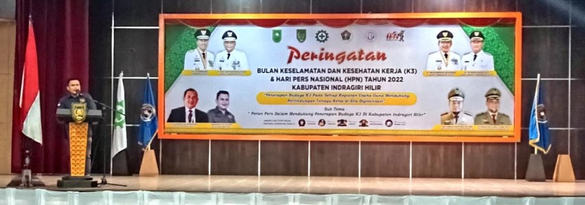 PWI Inhil Gelar HPN ke-76 Bersama K 3