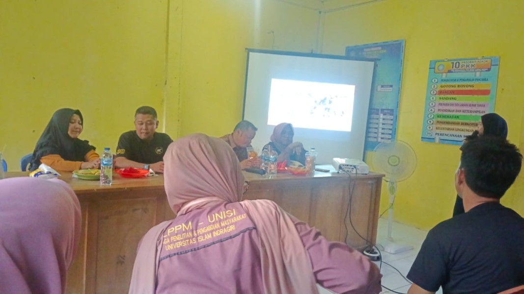 Pemdes Lubuk Besar Fasilitasi Sosialisasi Mahasiswa Kukerta Mengenai Kampus