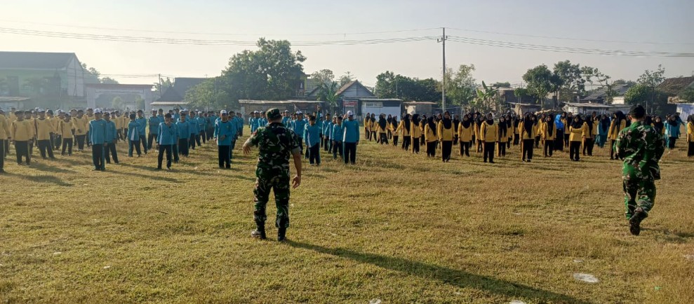 Koramil Jogoroto Bekali Wasbang dan PBB
