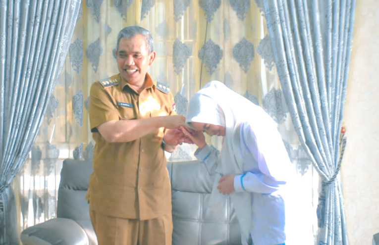 Amelia Ayunda Wakili Kampar di Ajang Duta Remaja Riau 2023, Pj Bupati Sampaikan Dukungan