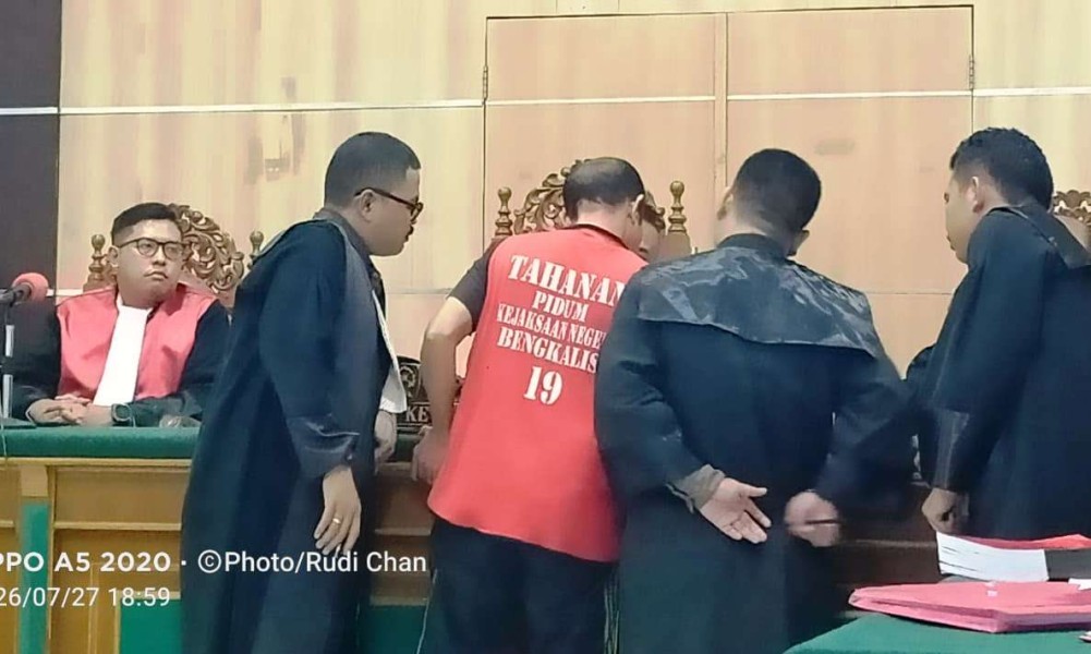 Sidang Karhutla, Terdakwa Sebut Asal Api dari Lahan Agi