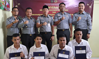 Lapas Kelas IIA Tembilahan Beri Remisi di Hari Natal