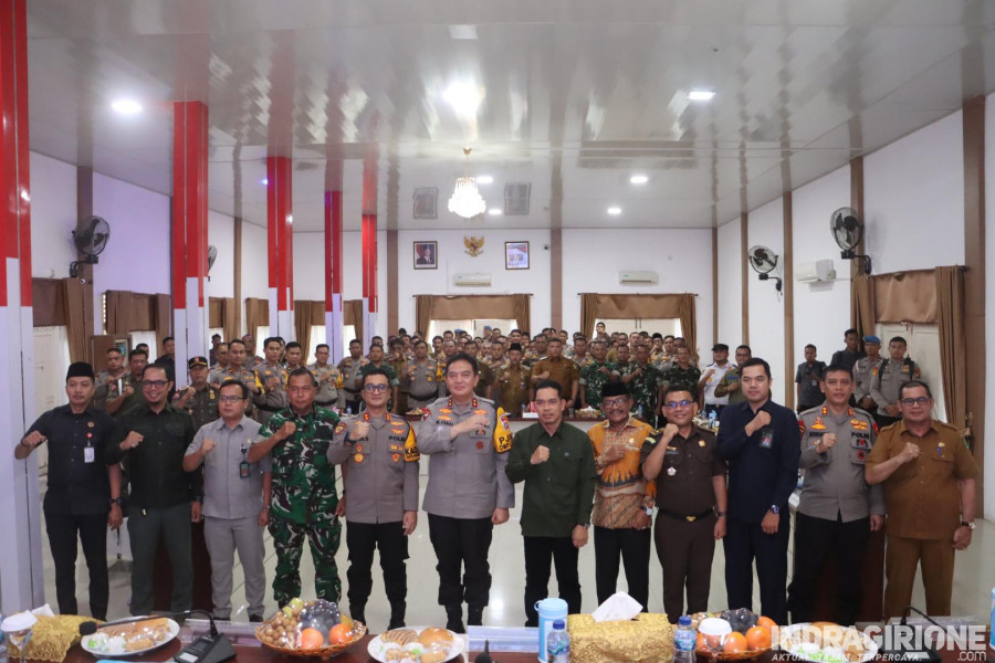 Kapolda Riau Kunjungi Polres Indragiri Hilir untuk Kesiapan Pengamanan Pilkada Serentak 2024