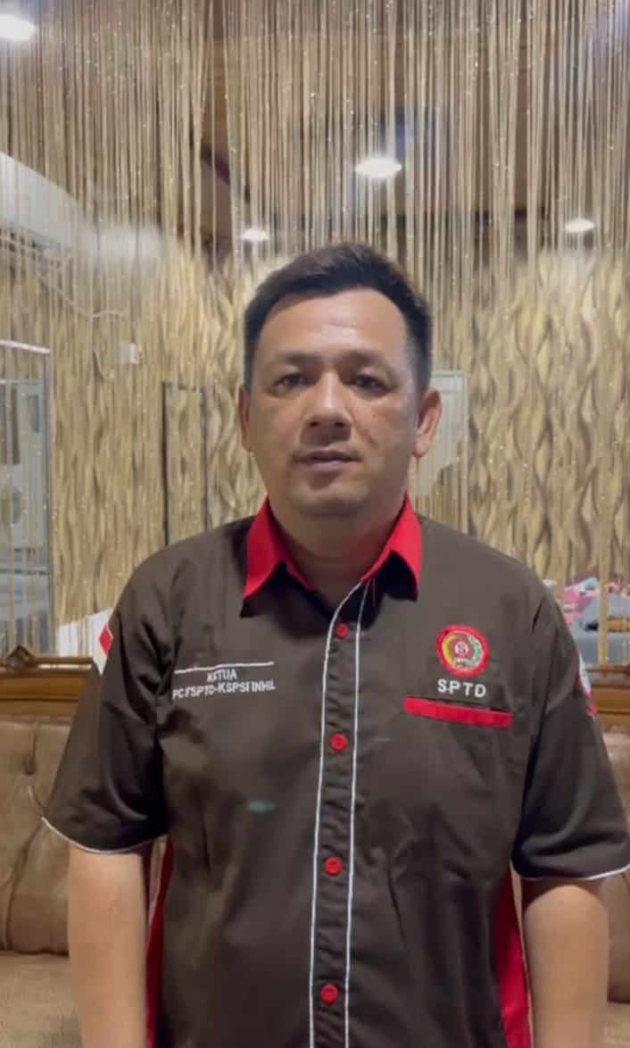 Ketua PC FSPTD-KSPSI Inhil Dukung Penuh Penegakan Hukum di Kawasan Taman Nasional Tesso Nilo oleh Polda Riau