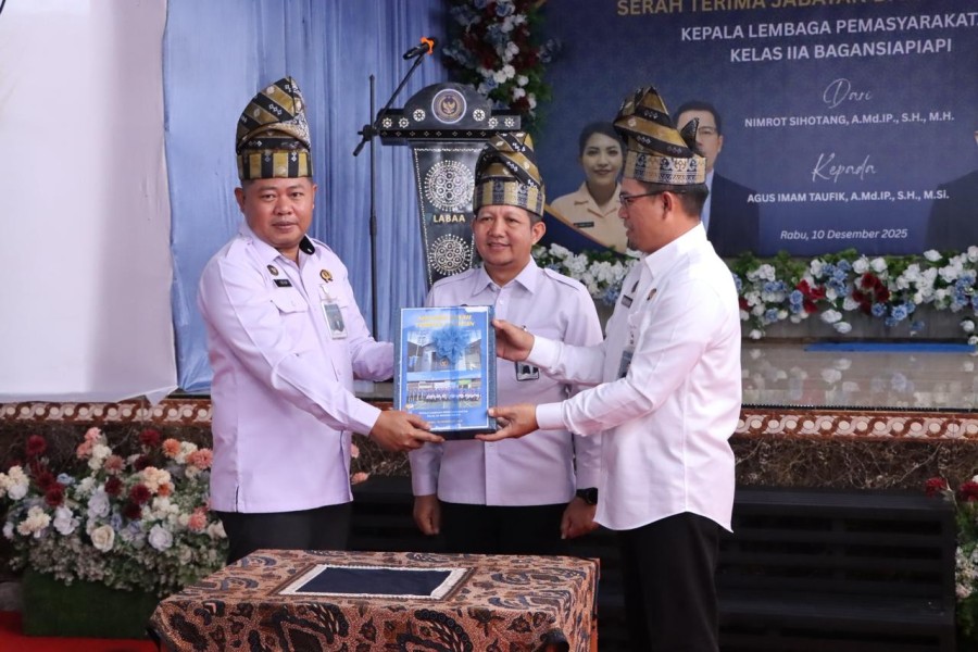 Tutup Tahun 2025, Agus Imam Taufik Resmi Mulai Nahkodai Lapas Bagansiapiapi