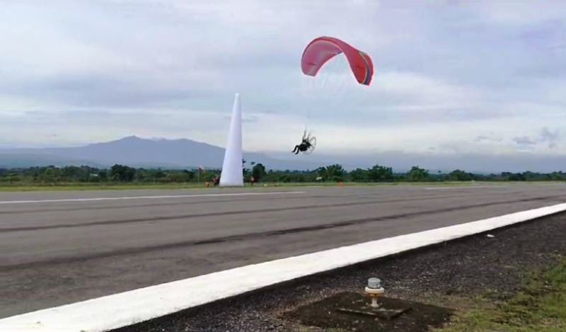 Atlet Paramotor Riantoko Sumbang Perak, Riau Masih Puncaki Klasemen Sementara PON XXI Aceh-Sumut