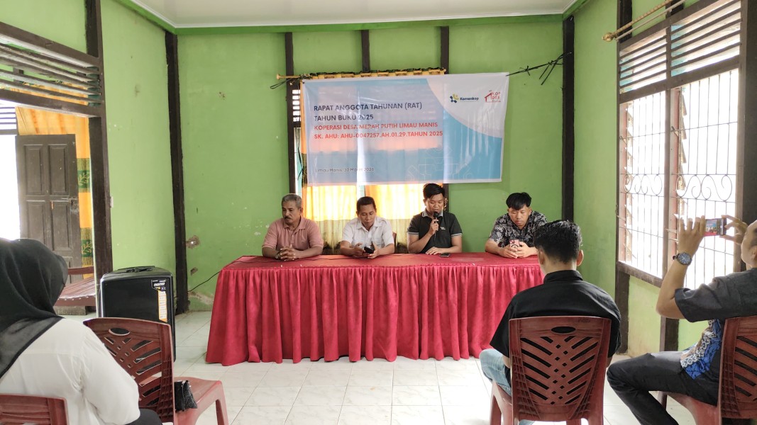 Kopdes Merah Putih Limau Manis Gelar RAT Tahun Buku 2025