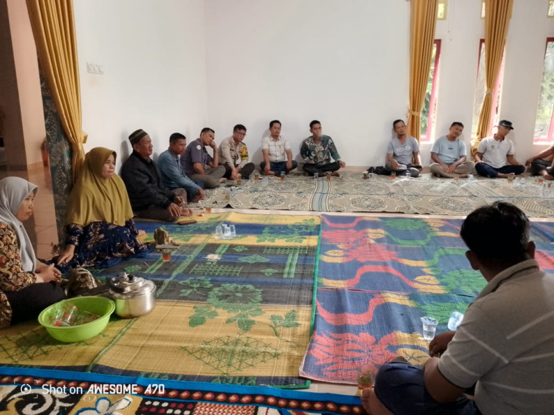 Cegah 'Penyakit Masyarakat' Kades Sekayan Gelar Rapat Lintas Tokoh
